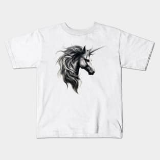 Profile of a Unicorn Kids T-Shirt